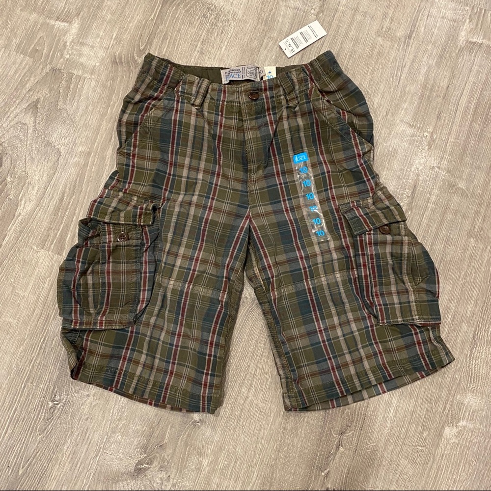 Children’s Place cargo shorts boy’s 10 NWT